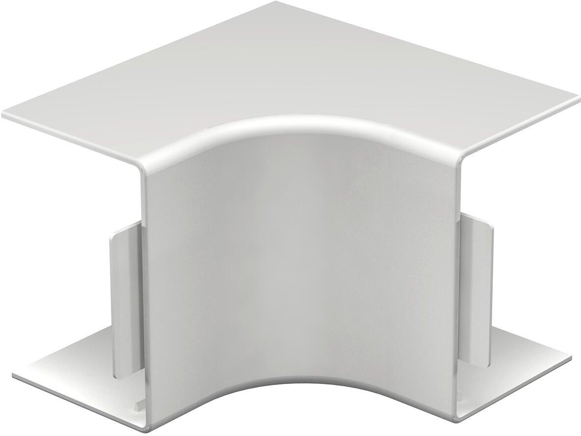 Inneneckhaube 60x90mm PVC reinweiß RAL 9010