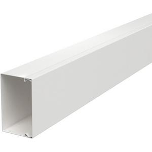 Leitungsführungskanal mit Bodenlochung 60x100 mm reinweiß