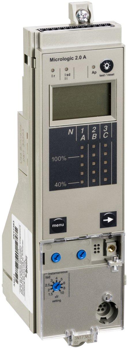Überstromauslöser für NW 3P/4P. Micrologic 2.0 A