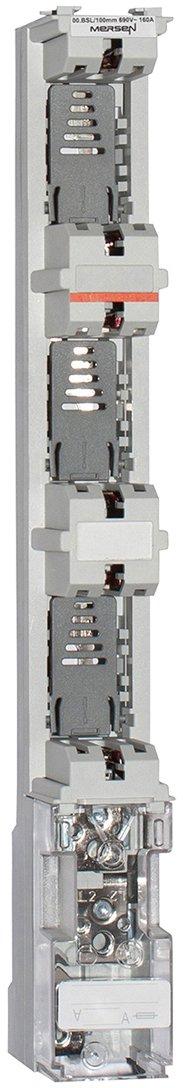 BSL NH-Sicherungsleiste Gr.00 160A 3-polig SAS100 Bewag KL AL/CU