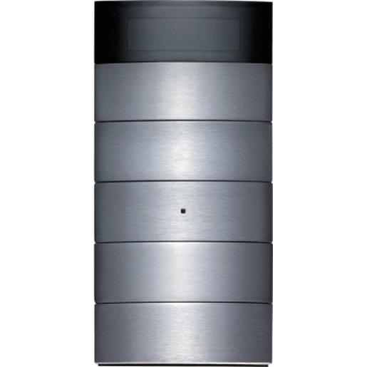 Tastsensor 5fach mit Raumtemperaturregler und Display B.IQ Edelstahl