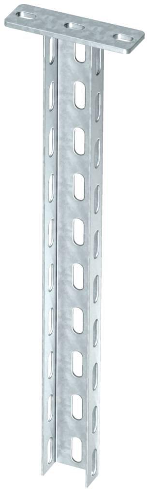 Hängestiel mit angeschweißter Kopfplatte Stahl tauchfeuerverzinkt 50x30x800 mm