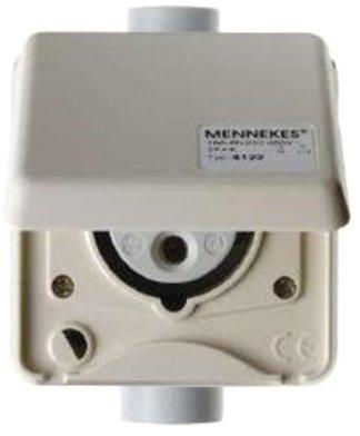 UP CEE-Wandsteckdose Cepex 16A 3p 230V 6h IP44 perlweiß