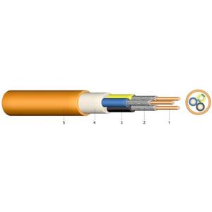 Halogenfreies Kabel E90/FE180 NHXH-J 12x2,5 RE