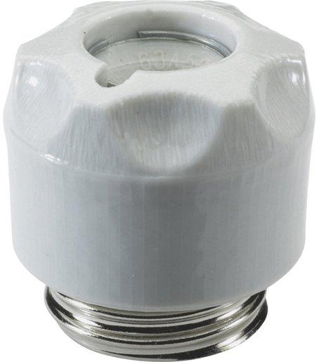DIAZED Schraubkappe DIII E33 63A 500VAC/500VDC aus Porzellan mit Prüfloch