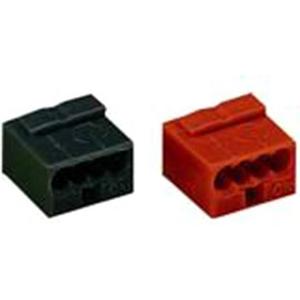 MICRO-Verbindungsdosenklemme 4-Leiter-Klemme 4-polig rot