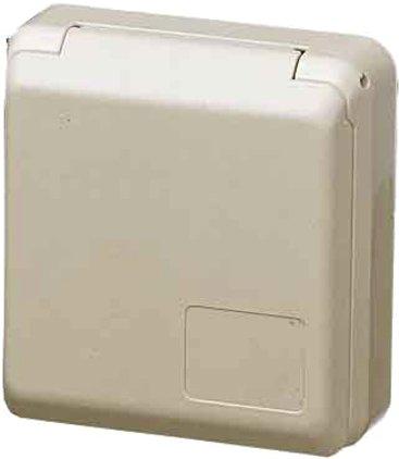 CEE-Wandsteckdose Cepex 16A 5p 400V 6h IP44 perlweiß