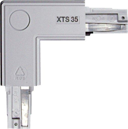NOA Eckverbinder weiß 90° Schutzleiter rechts/innen XTS 35-3