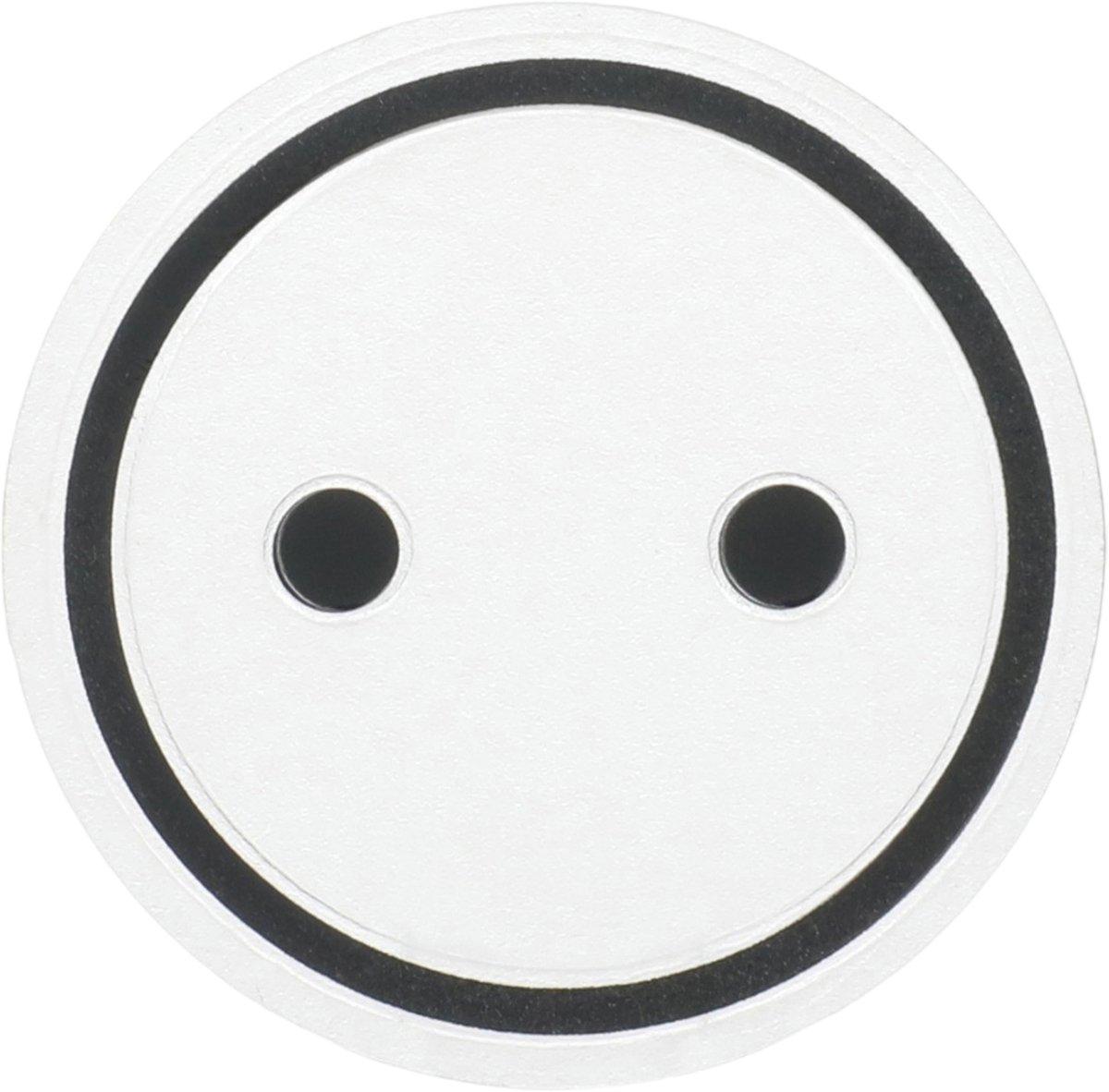 Selbstklebendes abtastbares Symbol Steckdose - Plattform 63