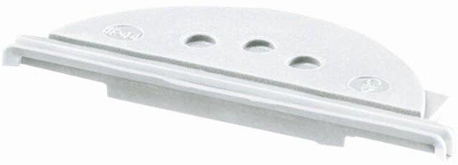 Leitungseinführung 2-fach geschlossen alpinweiß - ocean