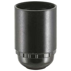 Fassung Kunststoff E27 schwarz
