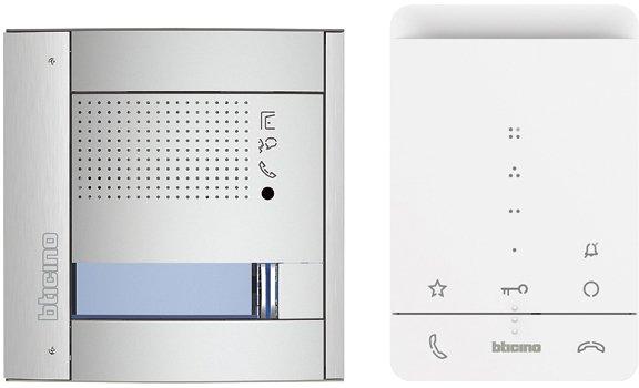 FlexONE Audio-Set mit Türstation SFERA 1 und 2 Ruftasten + CLASSE100 A16E