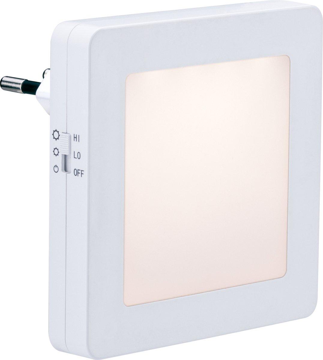 Esby eckig Nachtlicht Stecker weiß 28lm 2700K Sensor