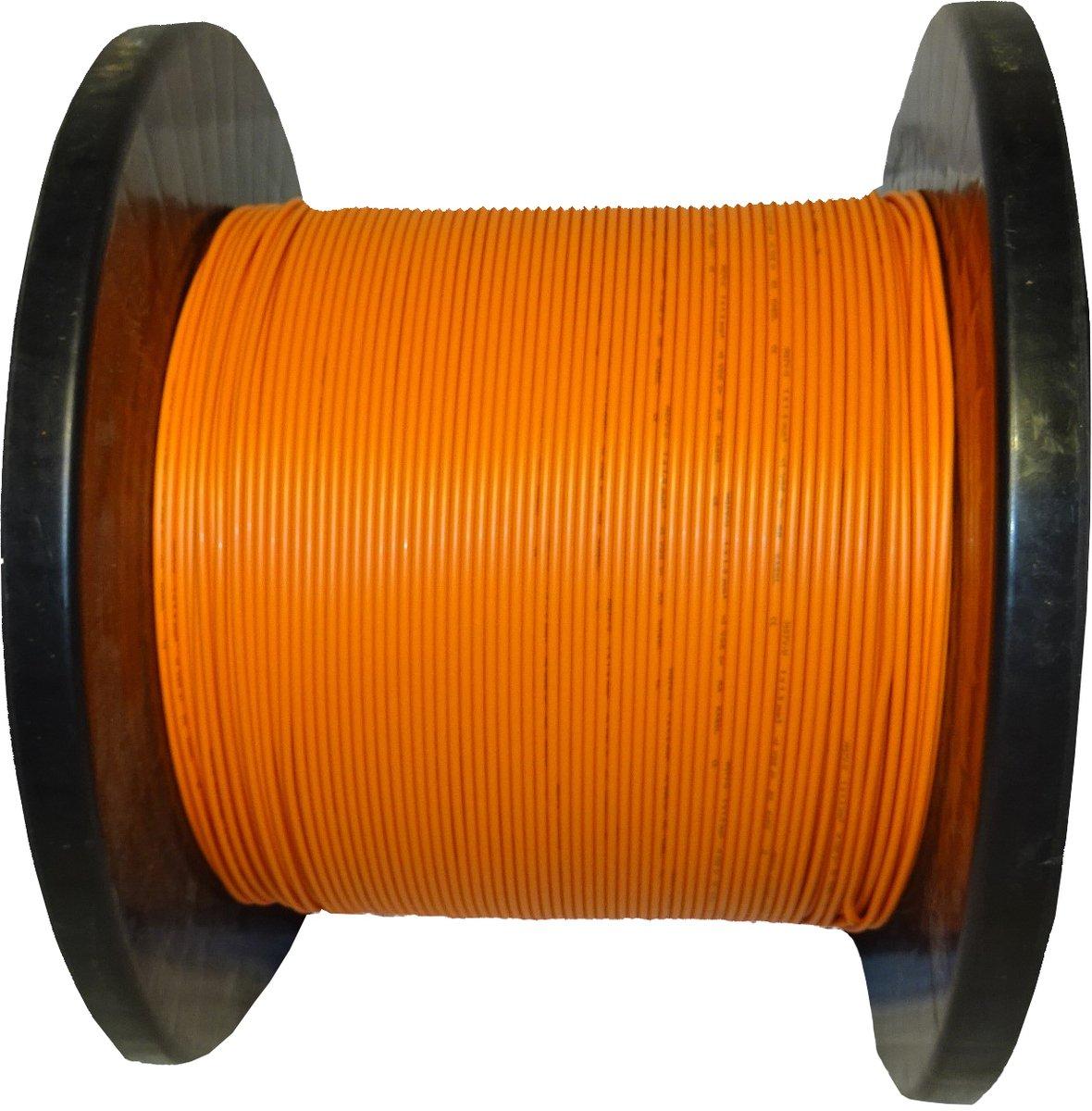PVC-Aderleitung H07V-U 1,5 orange Spule 500 m