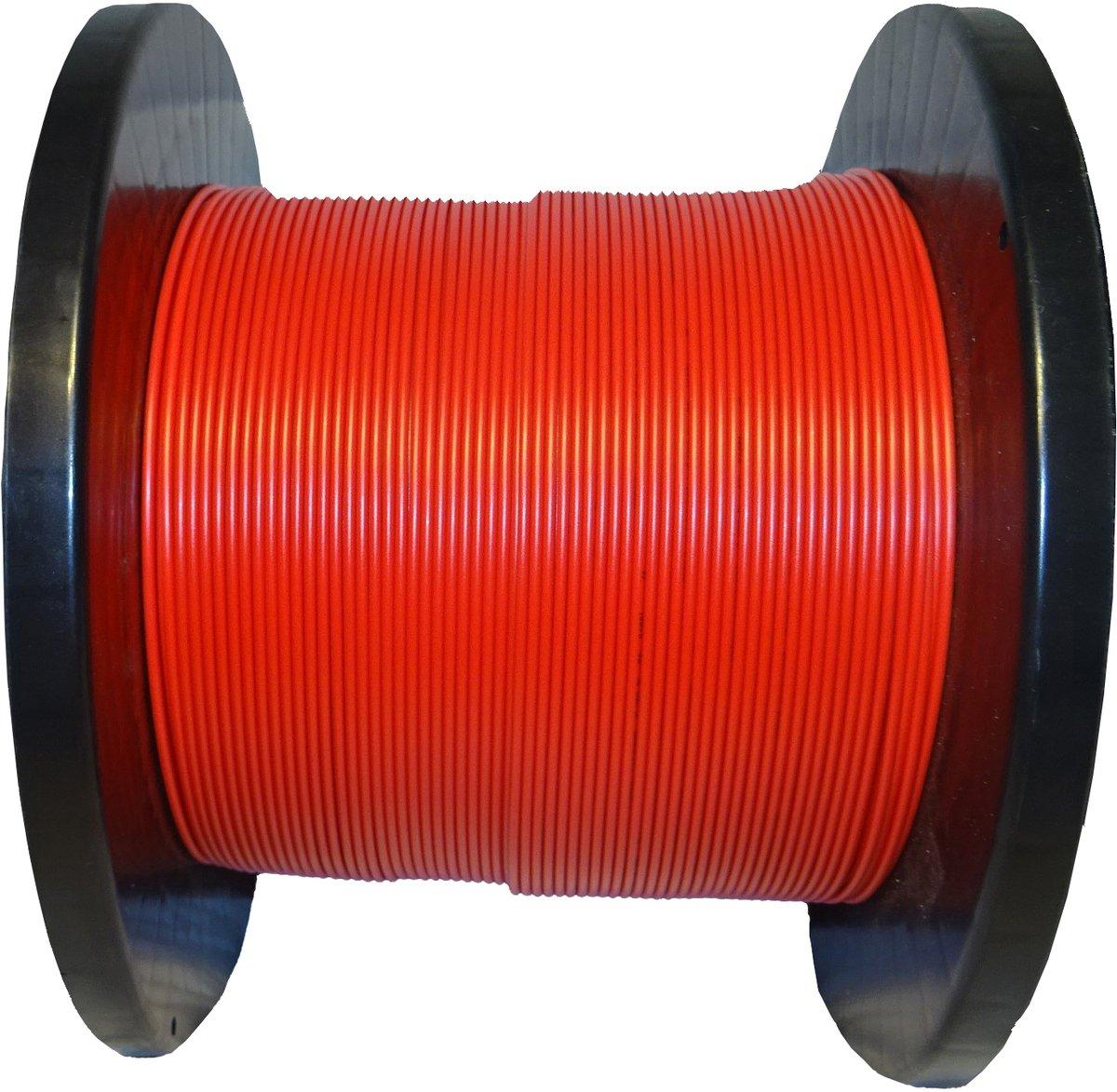 PVC-Aderleitung H07V-U 1,5 rot Spule 500 m