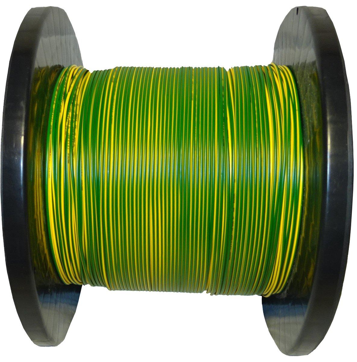 PVC-Aderleitung H07V-U 2,5 gelb/grün Spule 300 m