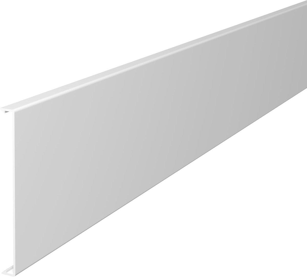 Oberteil für WDK 150x2000mm PVC reinweiß 9010