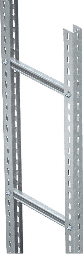 Steigeleiter schwer mit C 40 Sprosse 1200x3000 St tauchfeuerverzinkt