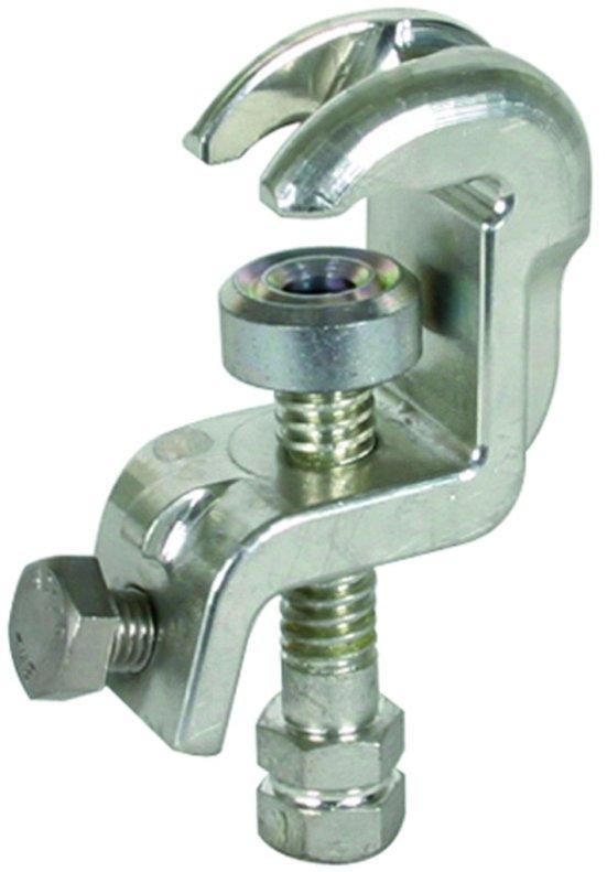 Universalklemme D 20/25mm T 15mm u.Rund- /Flachleiter bis 20mm m. Spindel-6-kant