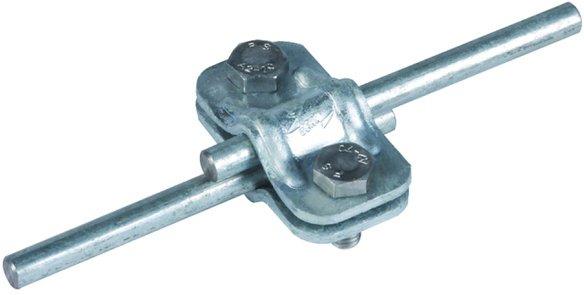 UNI-Trennklemme St/tZn f. 2 x Rd 8-10mm