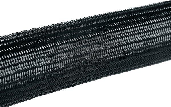 Polyamid Geflechtschlauch schwarz