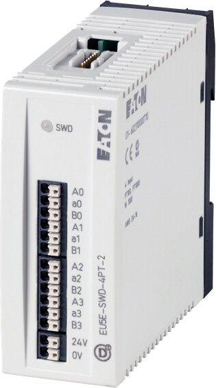 SWD-Ausgabemodul 24 V DC 4 konfigurierbare digitale Ausgänge Pt100/Pt1000/Ni1000