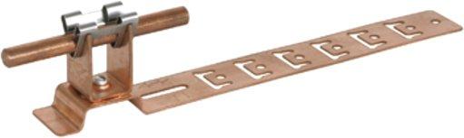 Dachleitungshalter mit geprägter Strebe für Dachflächen UNIgrip