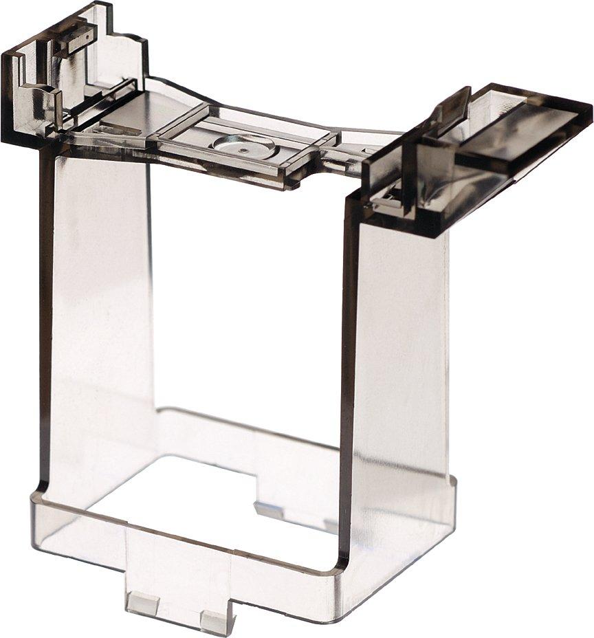 Adapter zur kopfseitigen DIN-Schienenbefestigung Relais der Serie 55 und 56.32