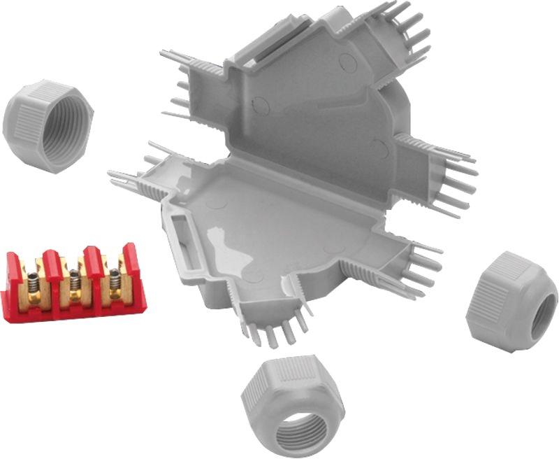 FRED Y Mikroverbindungsmuffe für 3 Kabel bis 3x2,5mm² inkl. Schraubklemme IP68
