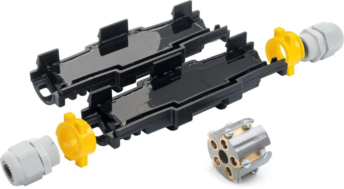 RAPID JOINT L6-IP68 Muffe für Kabel mit max. 5 Adern bis 6 mm² IP68
