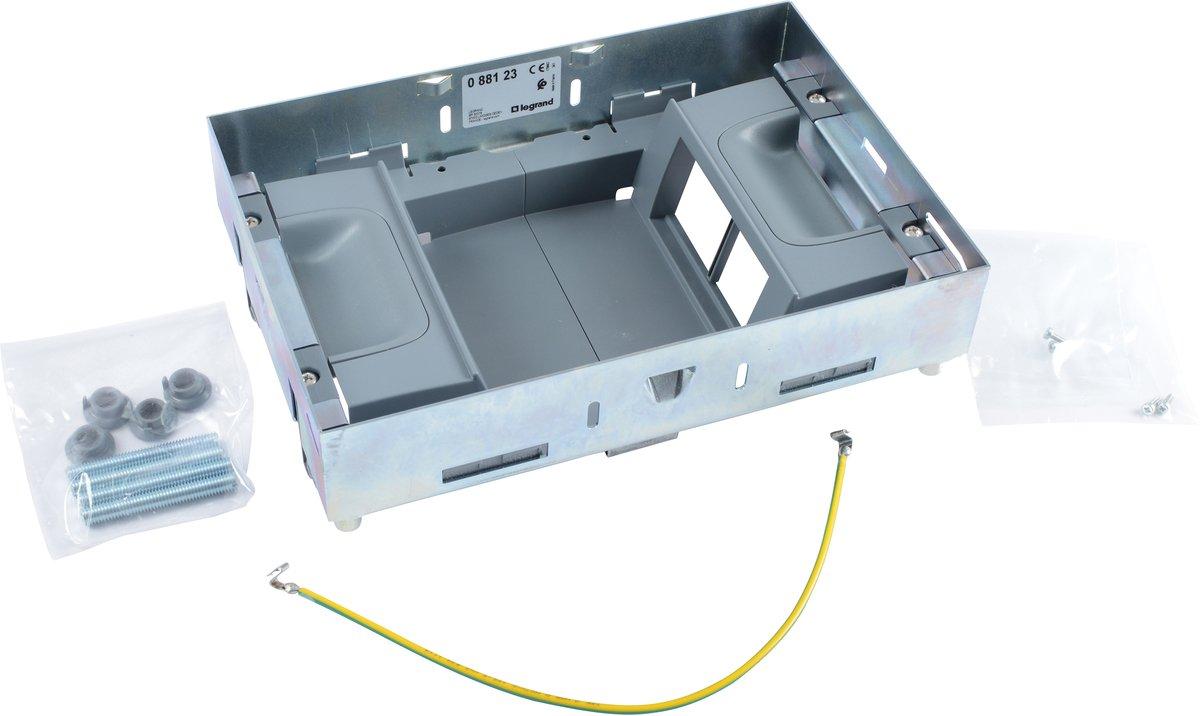 Gerätebox mit Markierrand 8 Module vertikal