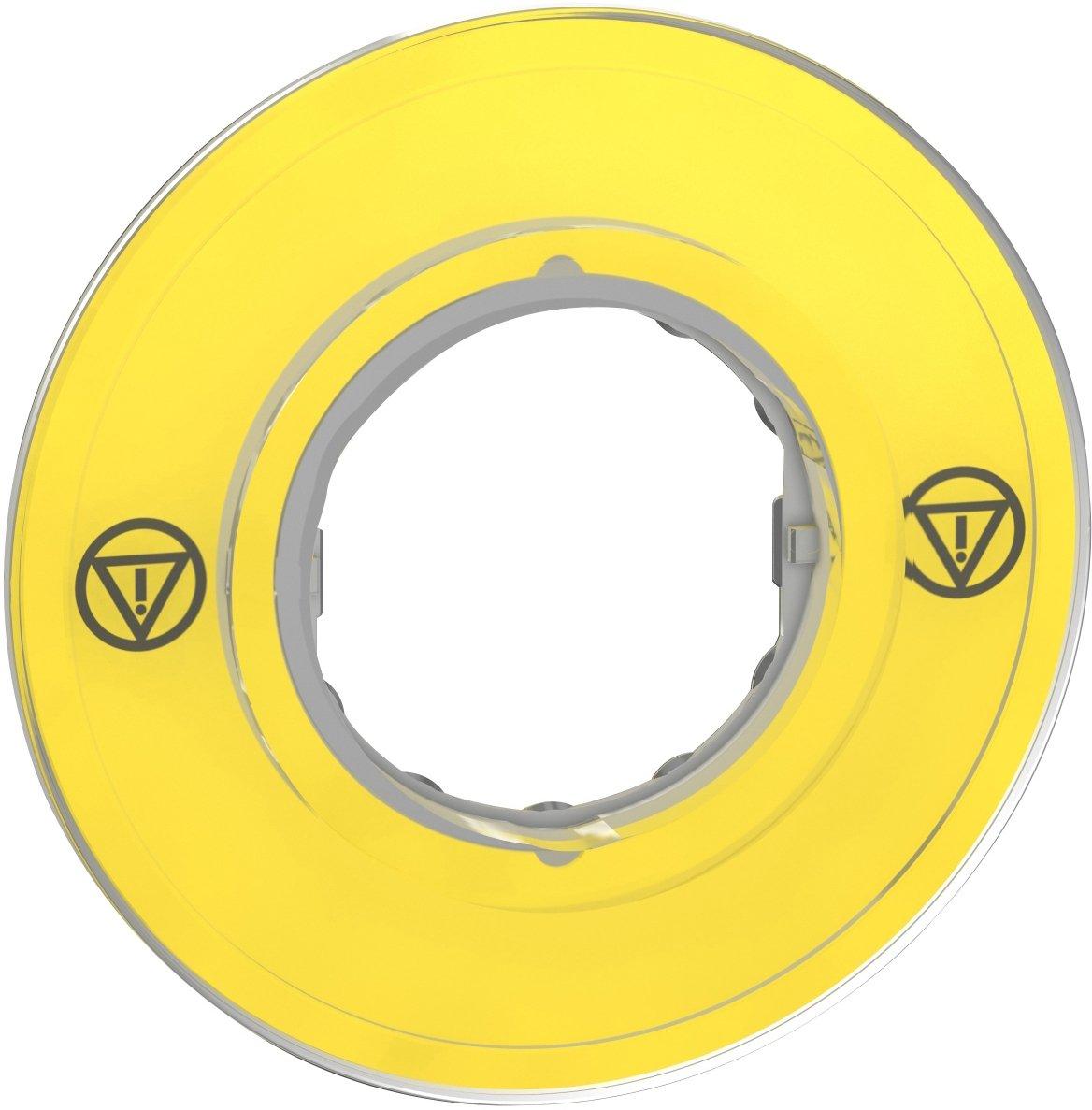 Leerschild Ø60 für Not-Halt/Not-Aus-Drucktaster