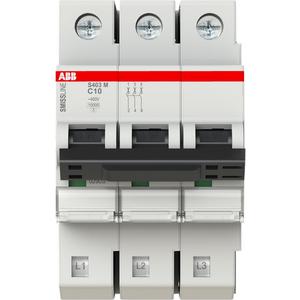 LS-Schutzschalter 3-polig 10kAC-Char 10A 3TE