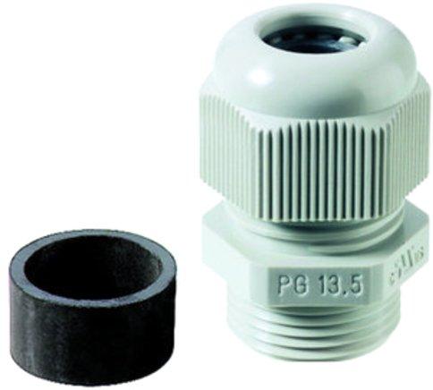 Anbauverschraubung PERFECT 50.021 PA7035 PG 21 RAL7035 hellgrau