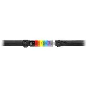 CableLine Halter (Kabelmarkierungssystem) 10 - 317 mm / 65 x 10 mm schwarz