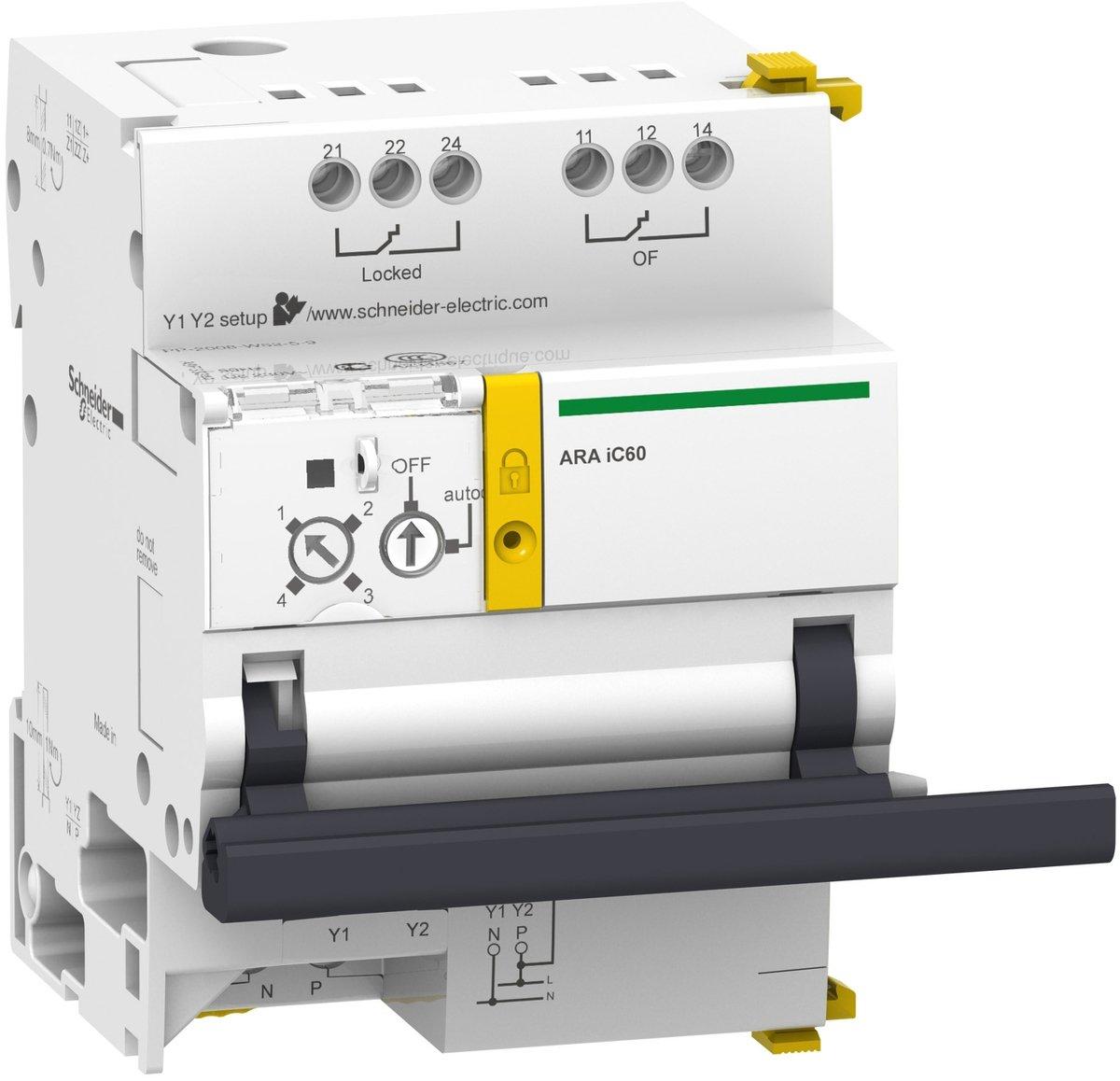 Automatisches Wiedereinschaltgerät ARA für iC60 1p/2p 4 Programme