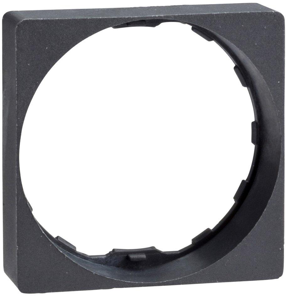 Quadratischer Rahmen Harmony XB5 Kunststoff für Frontelemente ZB5A schwarz