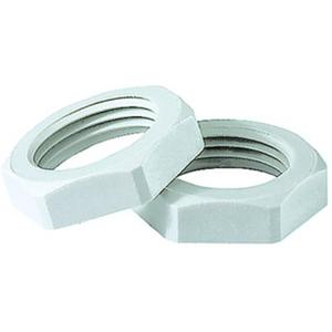 Sechskantmutter PG 21 für Kabelverschraubungen hellgrau