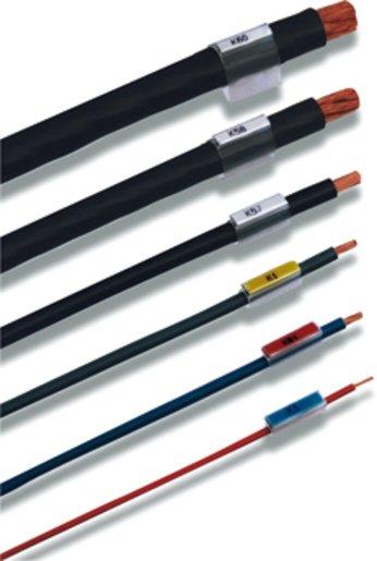 Kabelmarkierungssystem 2.5 - 4 mm 18 x 6.4 mm Polyethylen LD transparent