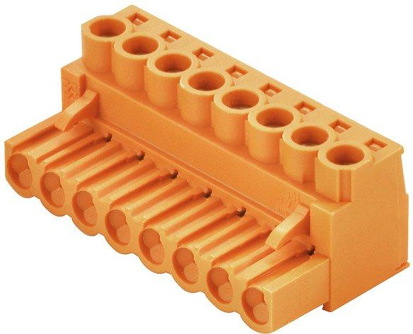 Leiterplattensteckverbinder Stiftleiste seitlich geschlossen Rastermaß 5.08 mm