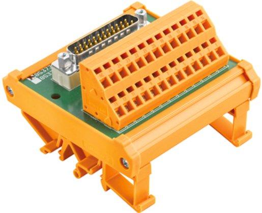 Übergabemodul mit Klemme Steckverbinder SUB-D-Stecker
