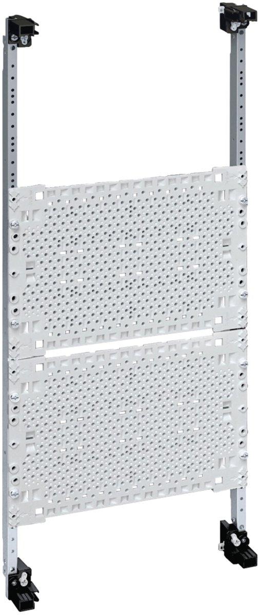 Traggerüst mit Kunststoff-Montageplatte für Multimedia-Anwendungen, 600x250mm
