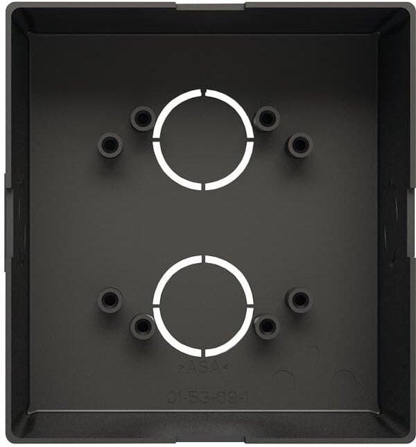 Einputzdose  Gr 1/1 - Busch-Welcome 2-Draht und Welcome IP