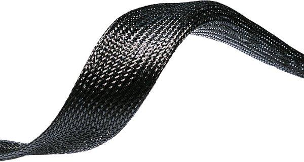 Polyester Geflechtschlauch schwarz