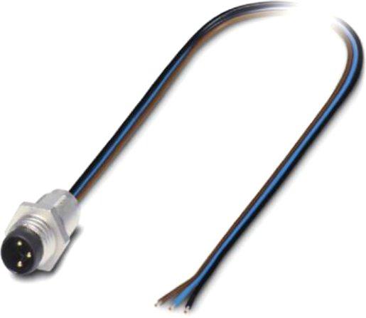 Einbausteckverbinder - SACC-E-M 8MS-3CON-M8/0,5&nbsp;