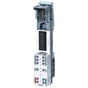 SIMATIC ET 200SP Base-Unit BU20-P6+A2+4D BU-Typ C0 Push-In-Klemmen mit 2 AUX-Kle