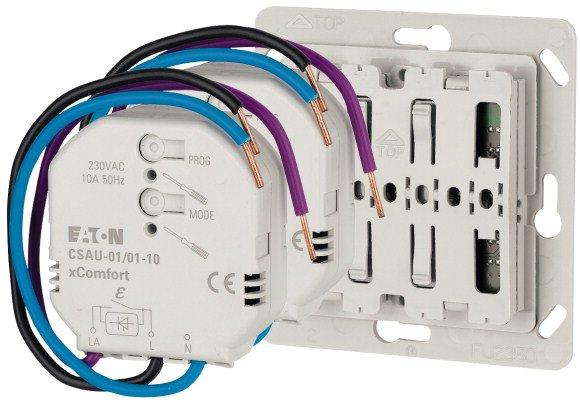 xComfort Lichtschalterpaket mit Serienschalterfunktion