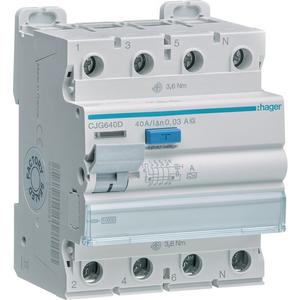 FI-Schutzschalter  40A 4-polig 30mA Typ A selektiv
