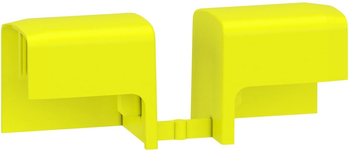 Acti9 Seitendeckel GELB für Kammschiene 1P + N (Set of 12)