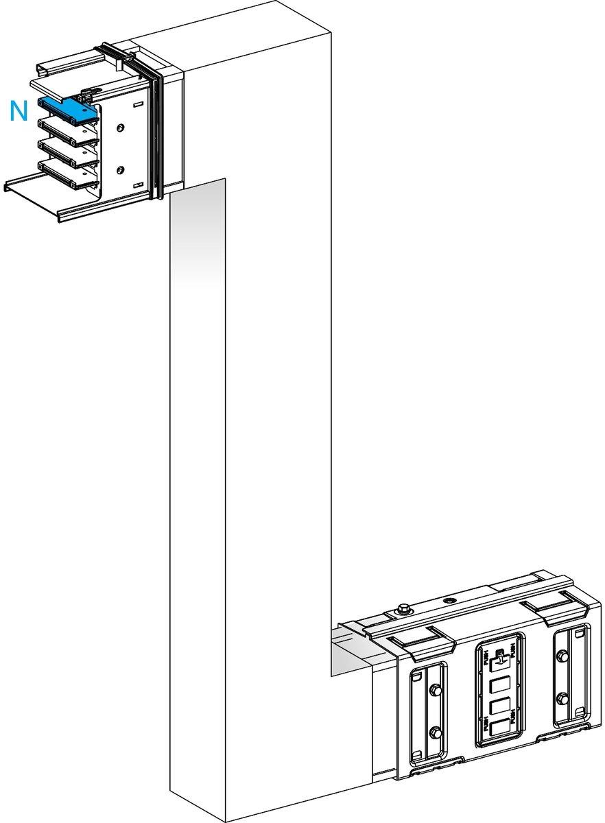 KSA Z-Element 630A hochkant aufwärts-abwärts Wahllänge